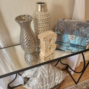 Waterfall CC Flap Bag Sequins  Jumbo Ocean Blue Chanel 💙